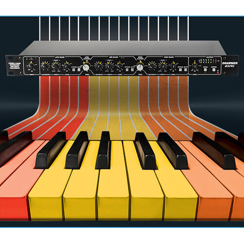 Drawmer 1976 Stereo 3-Band Saturation and Width Processor