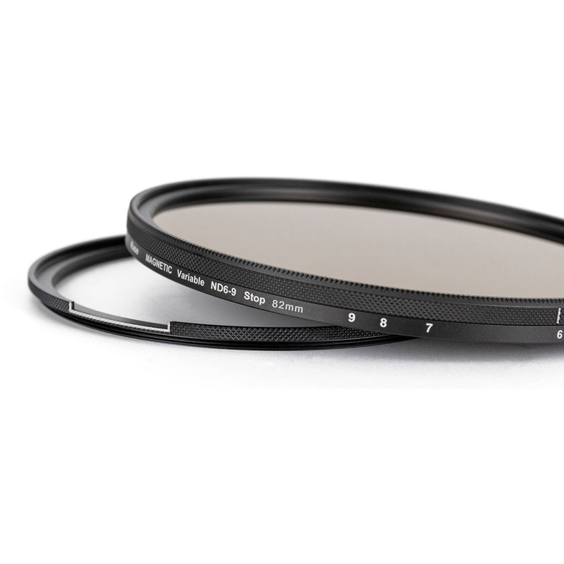 Kase Wolverine Magnetic Variable ND Filter with Adapter Ring, Gen 2 (82mm, 6 to 9-Stop)