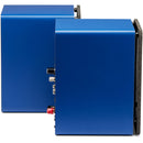 ELAC Debut ConneX DCB41 Two-Way Active Bookshelf Speakers (Royal Blue, Pair)