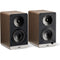 ELAC Debut ConneX DCB41 Two-Way Active Bookshelf Speakers (Walnut, Pair)