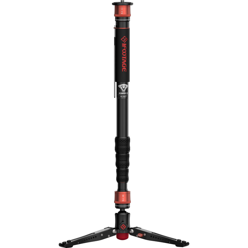 iFootage Cobra 3 Aluminum Monopod with Mini Tripod Base