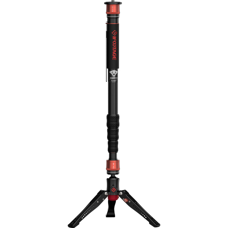 iFootage Cobra 3 Aluminum Monopod with Mini Tripod Base