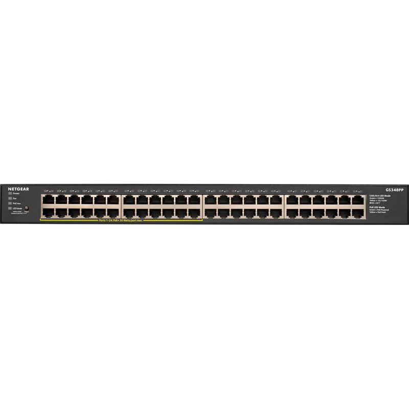 Netgear GS348PP 48-Port Gigabit PoE-Compliant Unmanaged Switch
