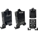 IDX System Technology P-Vmicro V-Mount Plate for Imicro Batteries with Multipurpose Cheese Plate Kit