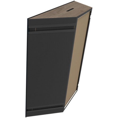 Vicoustic Super Bass Extreme Ultra VMT (Brown Oak, Black, 2-Pack)