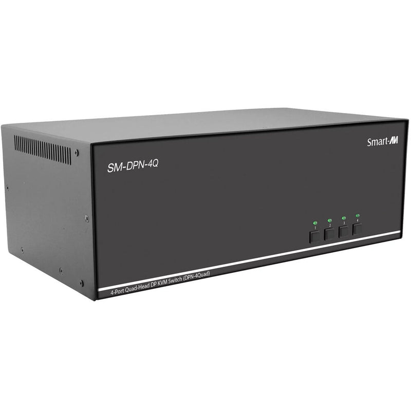 Smart-AVI 4-Port Quad-Head DisplayPort KVM Switch