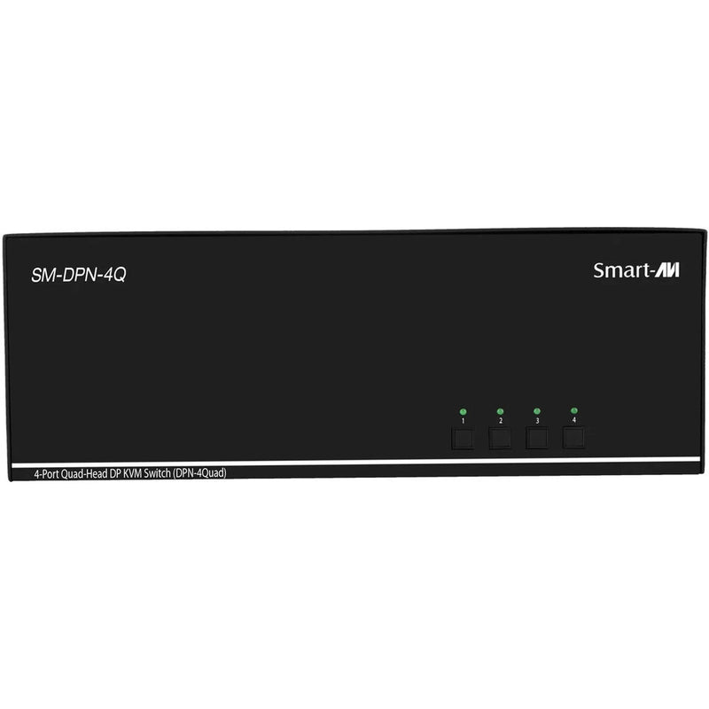 Smart-AVI 4-Port Quad-Head DisplayPort KVM Switch