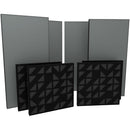 Vicoustic VicCinema VMT Walls and Ceiling Kit (Dark Gray, 12-Pack)