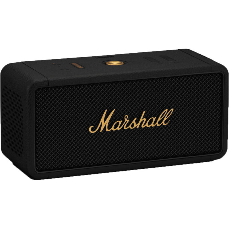 Marshall Middleton Portable Bluetooth Speaker (Black & Brass)