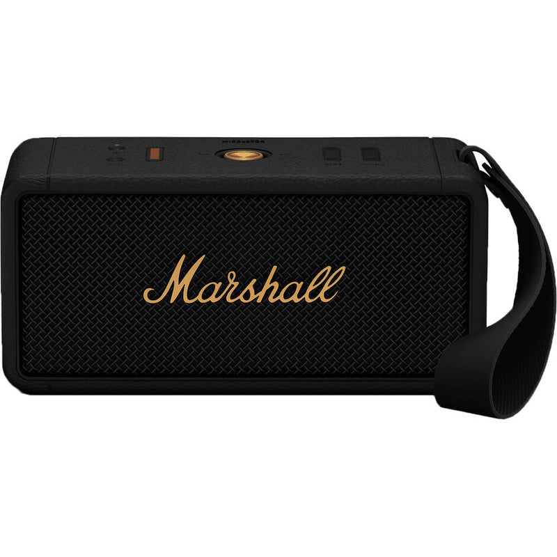 Marshall Middleton Portable Bluetooth Speaker (Black & Brass)