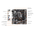 Gigabyte B760M DS3H AX LGA 1700 Micro-ATX Motherboard