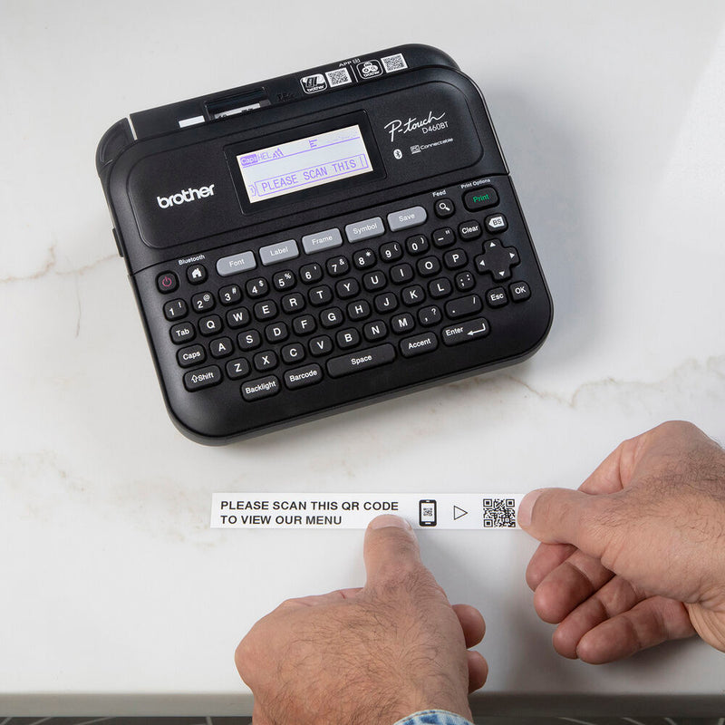 Brother PTD460BTVP P-Touch Business Professional Connected Label Maker with Carry Case