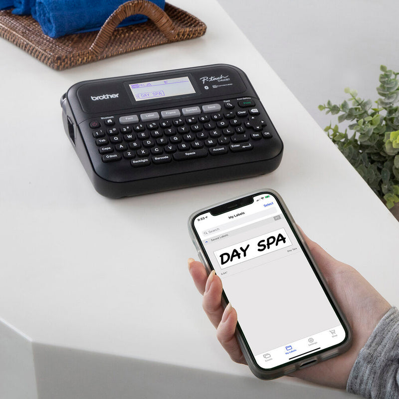 Brother PTD460BTVP P-Touch Business Professional Connected Label Maker with Carry Case