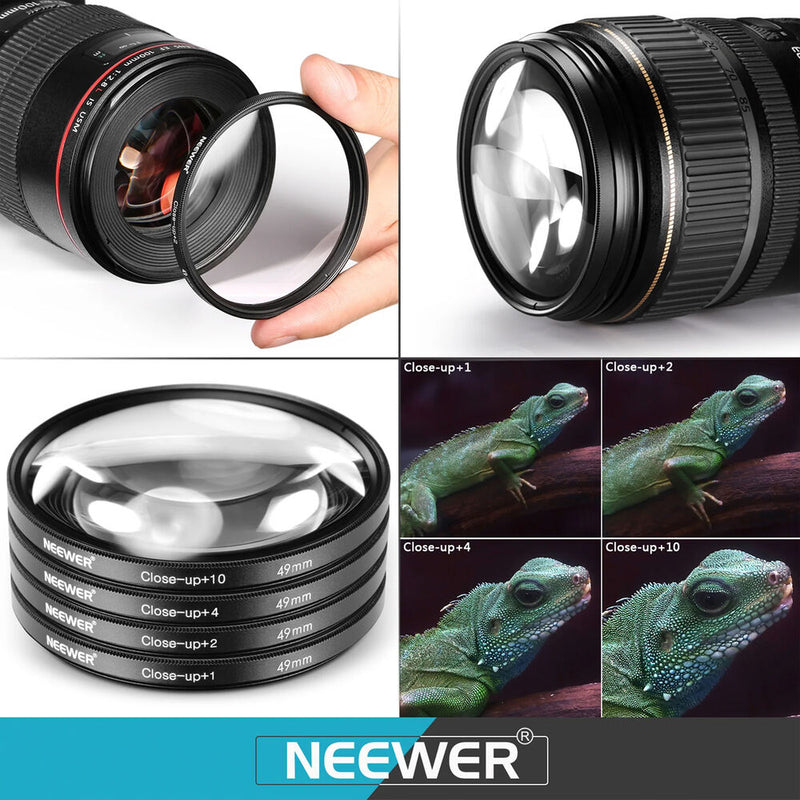 Neewer 10-Filter Kit with Accessories (58mm)
