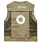DigitalFoto Solution Limited Multifunctional Photo Vest (Khaki, 5XL)