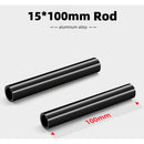 DigitalFoto Solution Limited 15mm Aluminum Rods (Pair, 3.9")