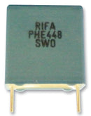 KEMET PHE448SB4150JR06 General Purpose Film Capacitor, Film / Foil PP, Radial Box - 2 Pin, 1500 pF, ± 5%, 700 V, 2 kV