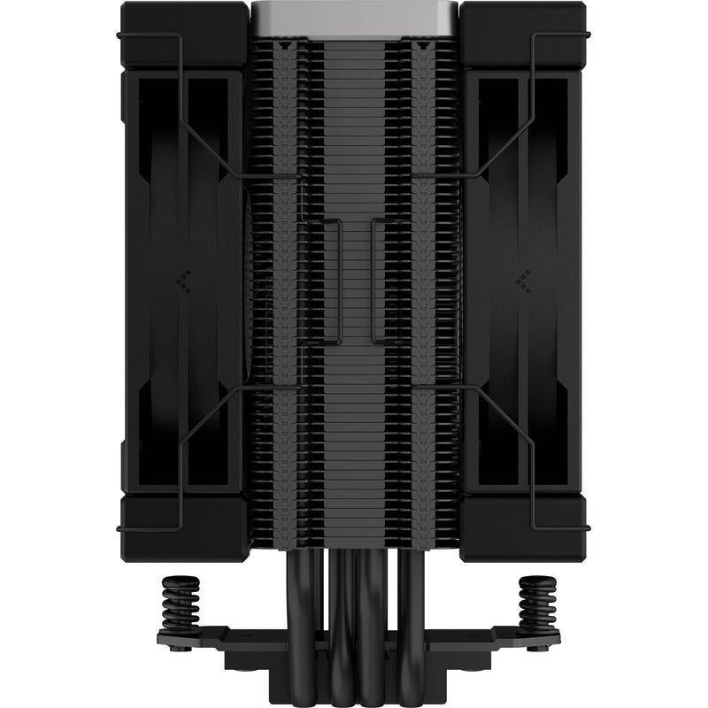 Deepcool AK400 Performance CPU Cooler (ZERO DARK PLUS All Black with 2 Fans)