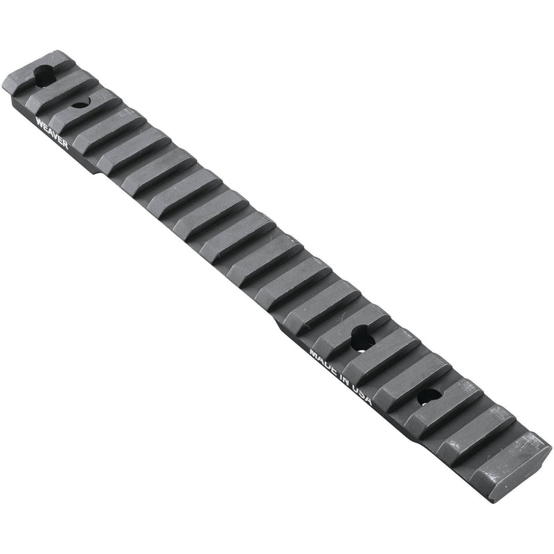 Weaver Extended Multi-Slot Base for Savage 110 SA (8-40,&nbsp;Matte Black, Clamshell Packaging)