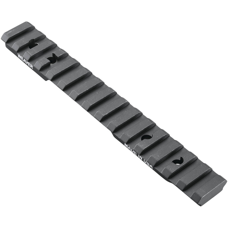 Weaver Extended Multi-Slot Base for Ruger American SA (Matte Black, Clamshell Packaging)