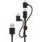 Moshi 3-in-1 Universal Charging Cable (3.3', Metro Black)