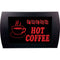 American Recorder "FRESH HOT COFFEE" LED Lighted Sign (Red)