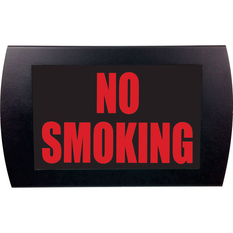 American Recorder "NO SMOKING" LED Lighted Sign (Red)