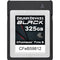 Delkin Devices 325GB BLACK CFexpress Type B Memory Card