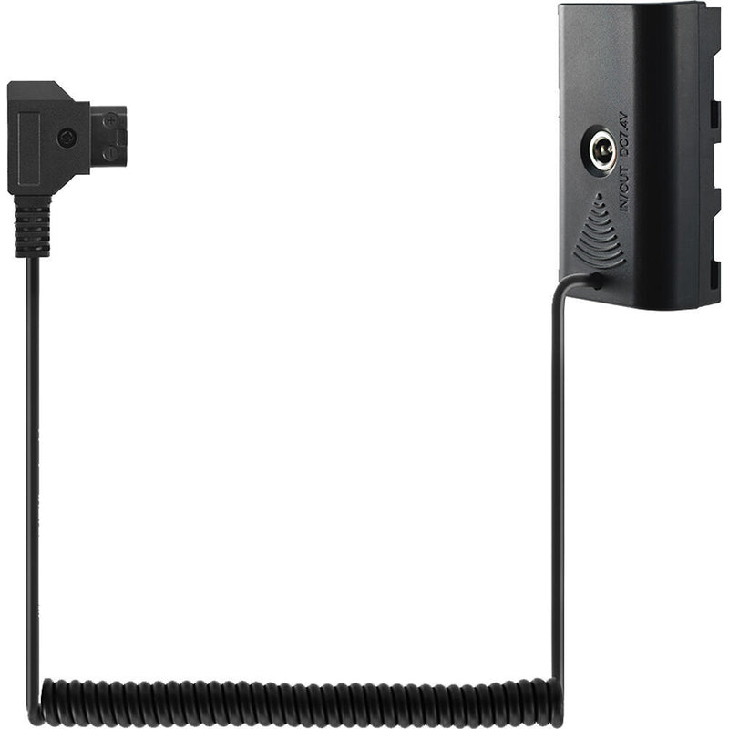 DigitalFoto Solution Limited Full Decoding D-Tap Male to Sony L-Series Dummy Battery (3.2')