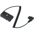 DigitalFoto Solution Limited Full Decoding D-Tap Male to Sony L-Series Dummy Battery (3.2')