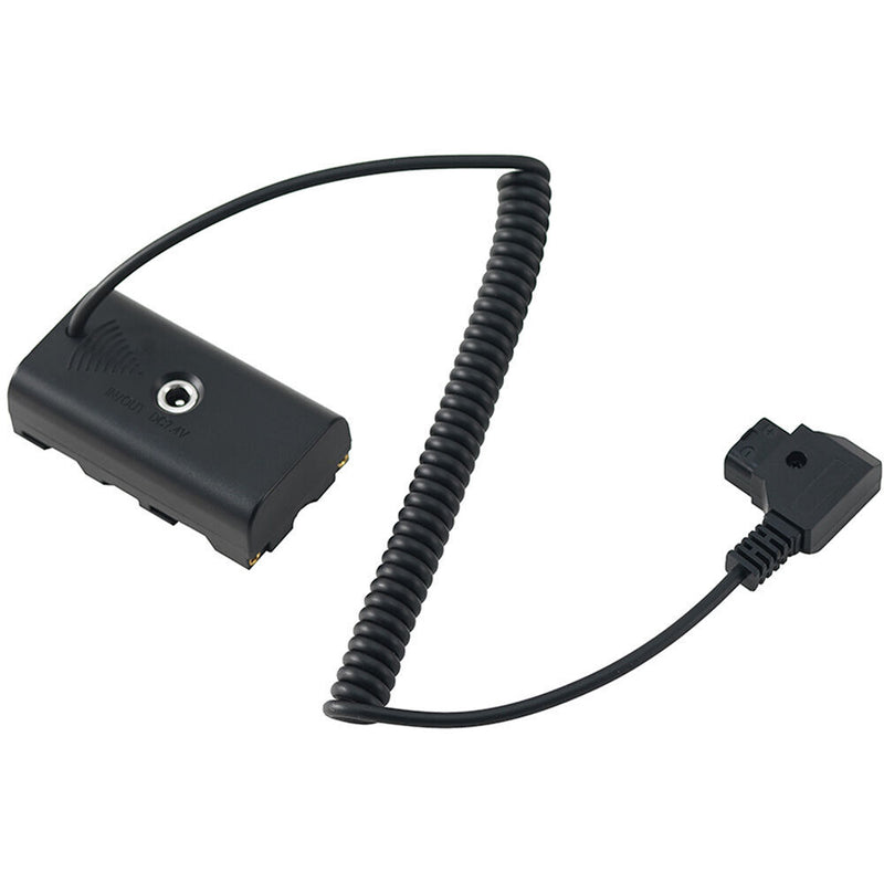 DigitalFoto Solution Limited Full Decoding D-Tap Male to Sony L-Series Dummy Battery (3.2')