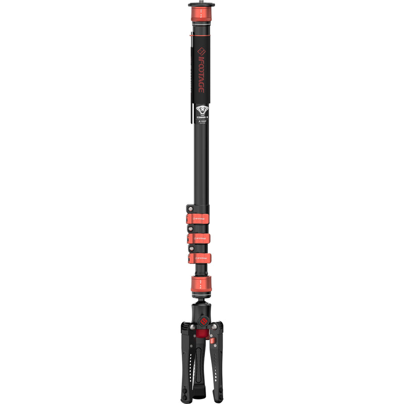 iFootage Cobra 3 Aluminum Monopod with Mini Tripod Base
