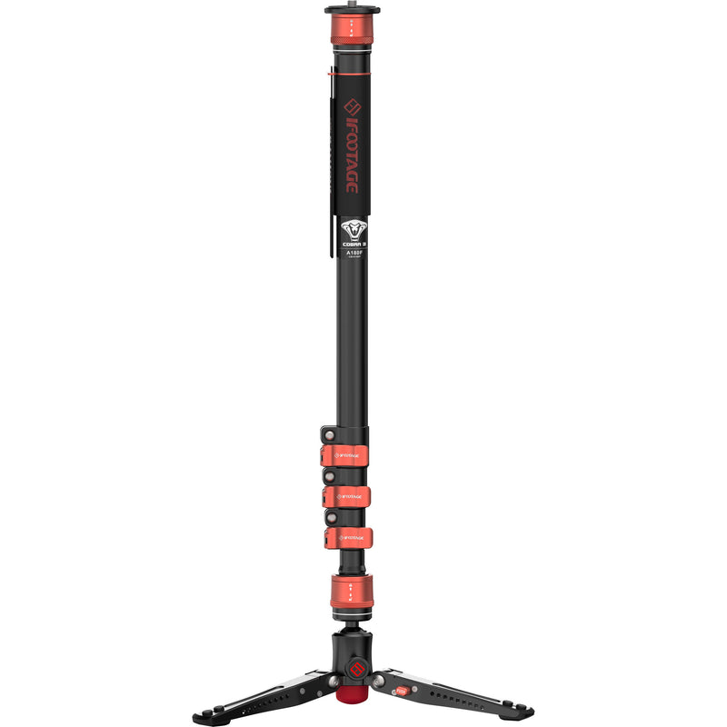 iFootage Cobra 3 Aluminum Monopod with Mini Tripod Base