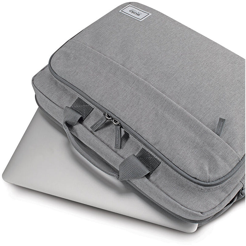 Solo RE:NEW Briefcase (Heather Gray)