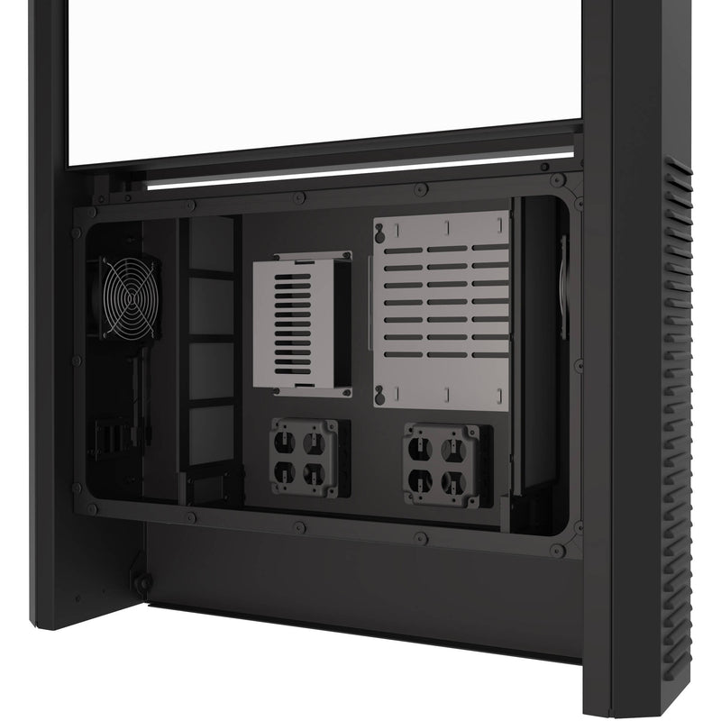 Peerless-AV Dual-Sided Smart City Kiosk with 55" Displays and Speakers (Black)