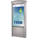 Peerless-AV Dual-Sided Smart City Kiosk with 55" Displays (Silver)