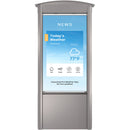 Peerless-AV Dual-Sided Smart City Kiosk with 55" Displays (Silver)