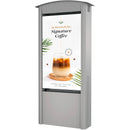 Peerless-AV Dual-Sided Smart City Kiosk with 55" Displays (Silver)