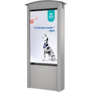 Peerless-AV Dual-Sided Smart City Kiosk with 55" Displays (Silver)
