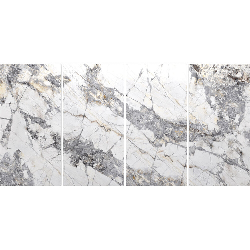 Vicoustic Flat Panel VMT Wall and Ceiling Acoustic Tile Natural Stones (Invisible Gray, 23.4 x 23.4 x 0.78", 4-Pack)
