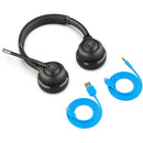 JLab JBuds GO Work On-Ear Wireless/Wired Headset