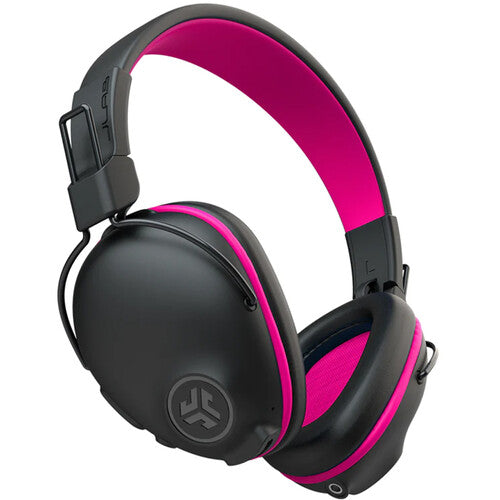 JLab JBuddies Pro Wireless Kids Headphones (Pink & Black)