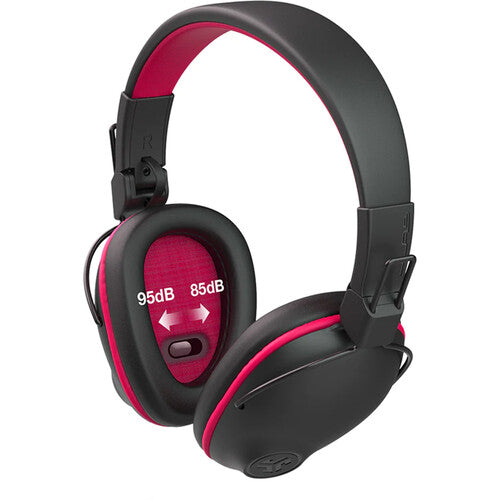 JLab JBuddies Pro Wireless Kids Headphones (Pink & Black)