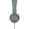 JLab JBuddies Studio On-Ear Kids Headphones (Gray and Blue)