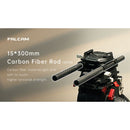 Falcam 15mm Carbon Fiber Rod Set (11.8")
