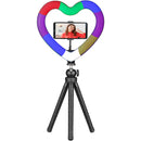 Sunpak Rainbow Heart-Shaped Vlogging Kit (10")