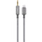 Moshi Integra Aux Cable with Lightning Connector (4', Gray)