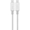 Moshi Integra USB-C Charge Cable with Smart LED (6.6', Jet Silver)