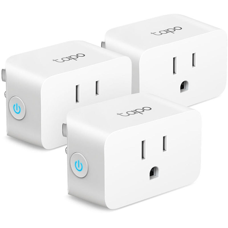 TP-Link Tapo P125M Mini Smart Wi-Fi Plug (3-Pack)