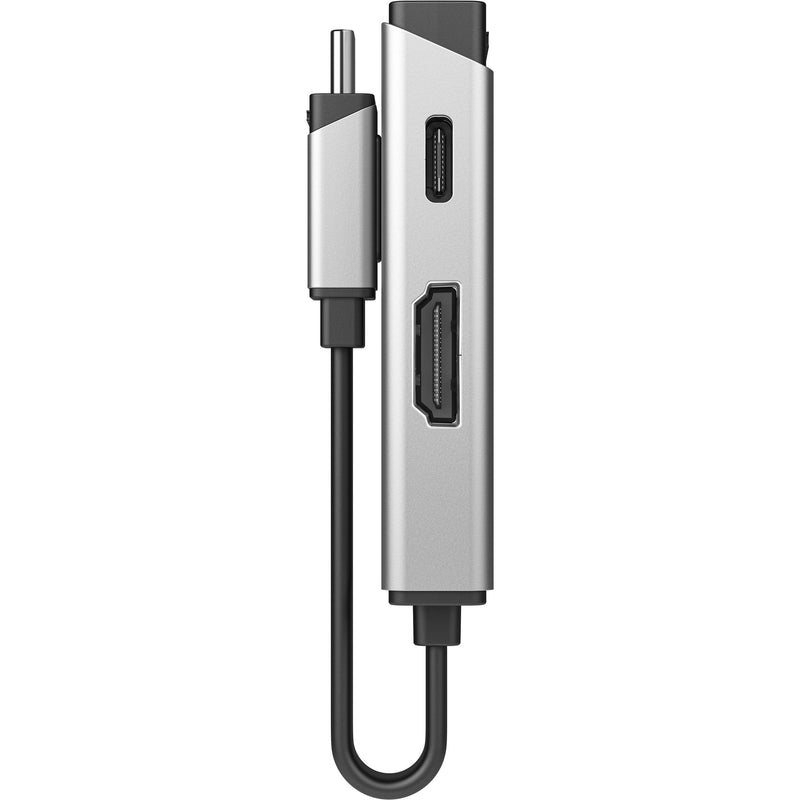 ALOGIC MagForce DUO Charge 2-in-1 Adapter (Space Silver)